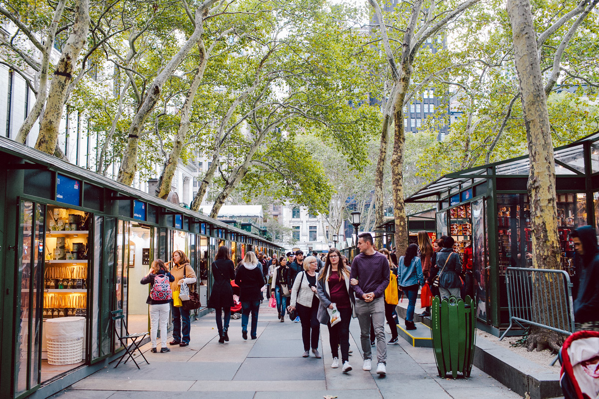A stroll at Bryant Park